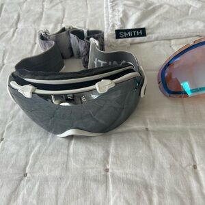 SMITH Gray and Blue Ski Goggles